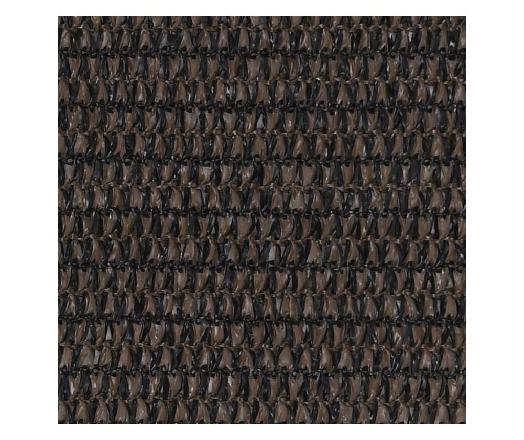 Preproga za šotor 400x700 cm rjava - 4