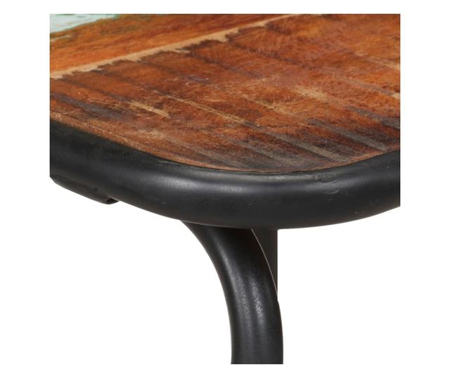 Scaune de bar, 4 buc., lemn masiv reciclat