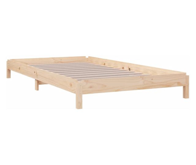 Složivi krevet 90 x 200 cm od masivne borovine