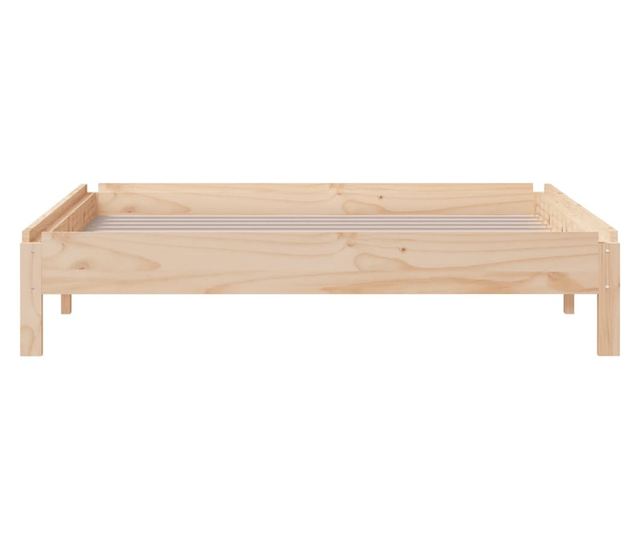 Složivi krevet 90 x 200 cm od masivne borovine