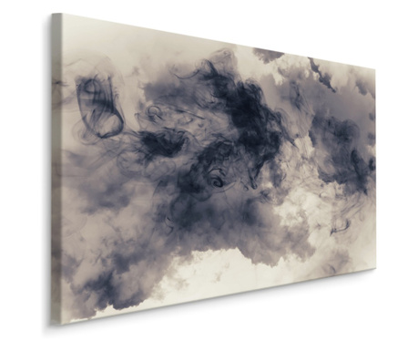 Tablou abstractie nori fum CEATA pentru living