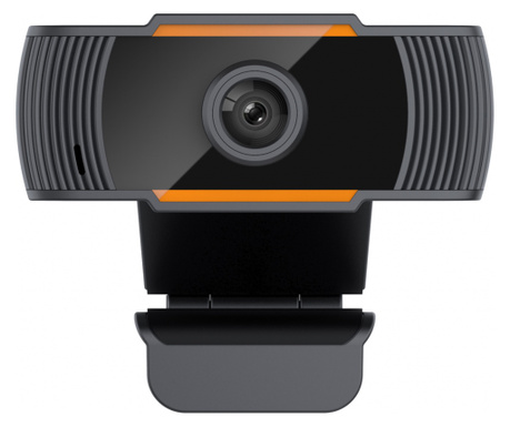 Well Webkamera beépitett mikrofonal, 720p USB tápellátás, Plug & Play, Fekete