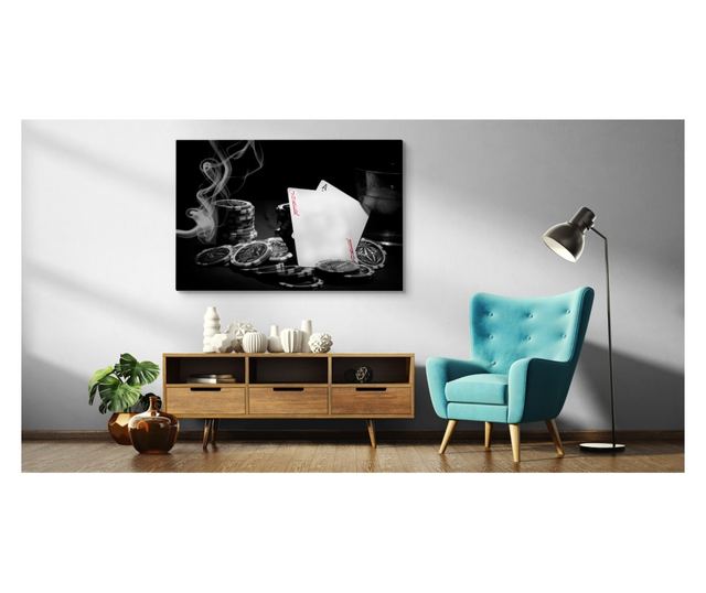 Tablou Pe panza TOKENS Joker Carti Ornament