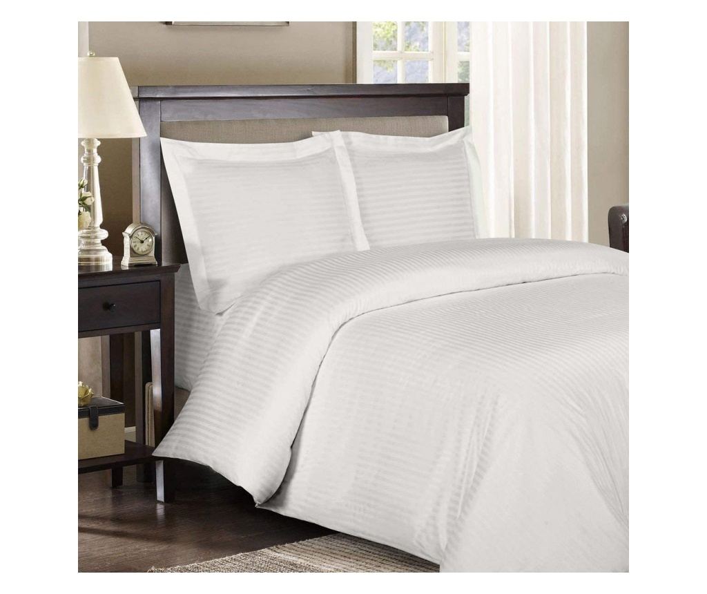 Husa pilota din damasc, densitate 130 g/mp, Crem, 140/210cm Sofi 140/210cm - 2