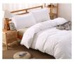 Husa pilota din bumbac mercerizat 100%, densitate 120 g/mp, Alb, 140/210cm Sofi 140/210cm