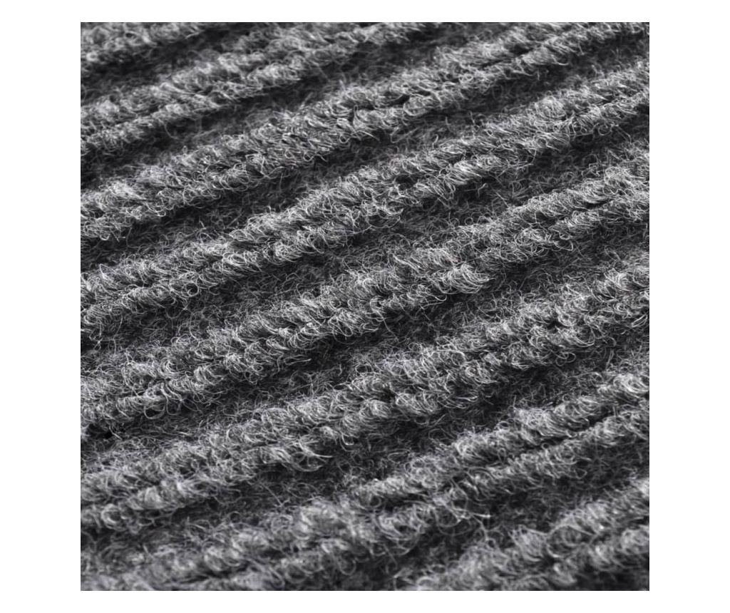Sivi PVC otirač za ulaz 120 x 180 cm - 6