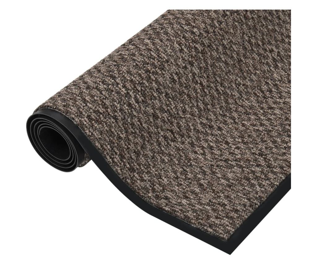 Otirač za ulaz, bež, 60x80 cm - 4