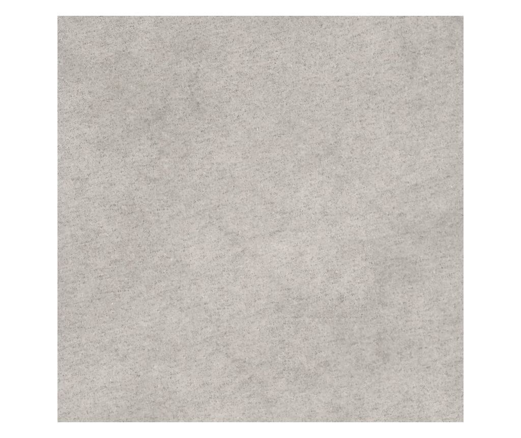 világosszürke mikroszálas szövet pad 70 x 35 x 41 cm - 10