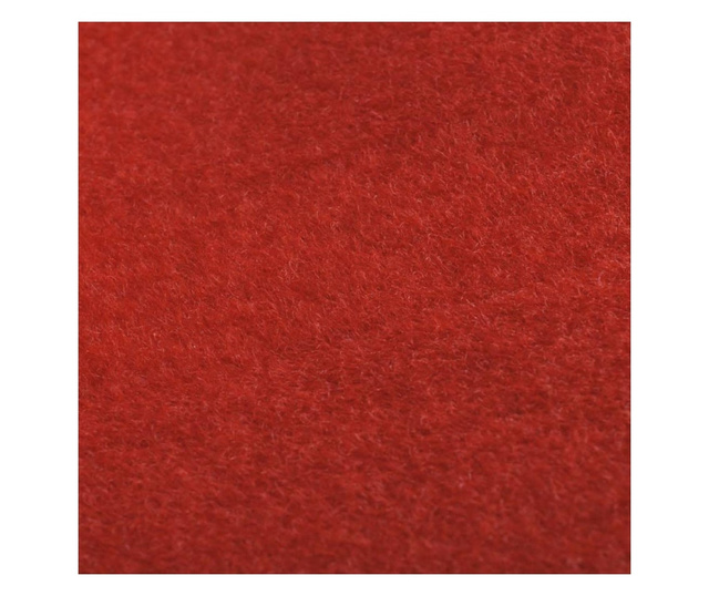 Crveni tepih 1 x 5 m Ekstra teški 400 g / m2