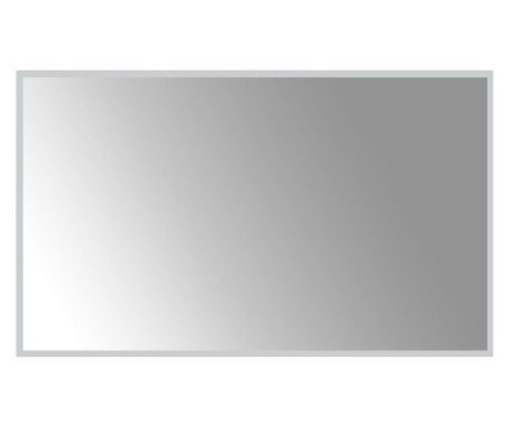 Koupelnové zrcadlo s LED osvětlením 100 x 60 cm