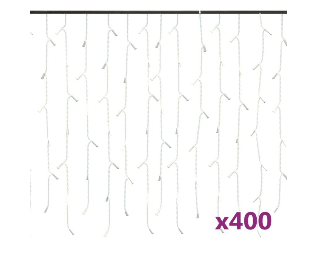 Svjetla za zavjese tipa led 400 LED plava 8 funkcija 10 m - 2