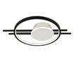 Lustra LED RFAN, Model R9056/1, Cu Telecomanda, 3 Tipuri De Lumina, Intensitate Reglabila, 62W, Negru/Alb