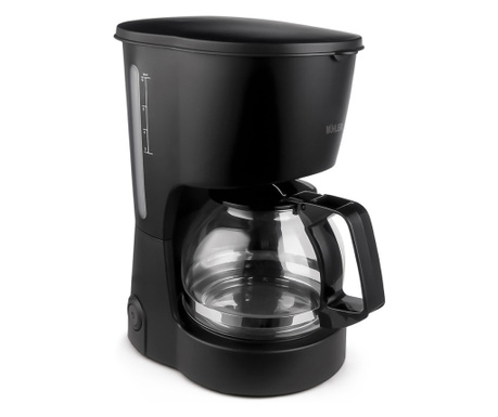 Кафеварка Muhler MCM-1080, 600W, 4-6 чаши кафе, Черен - Код G8537