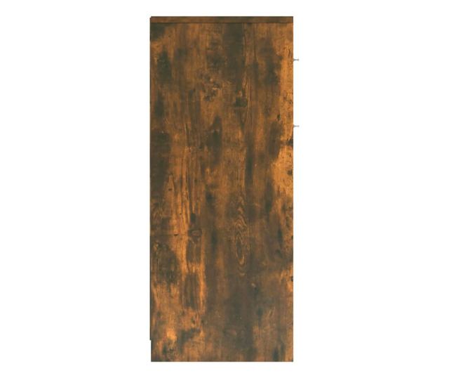 Kupaonski ormarić boja dimljenog hrasta 60 x 33 x 80 cm drveni