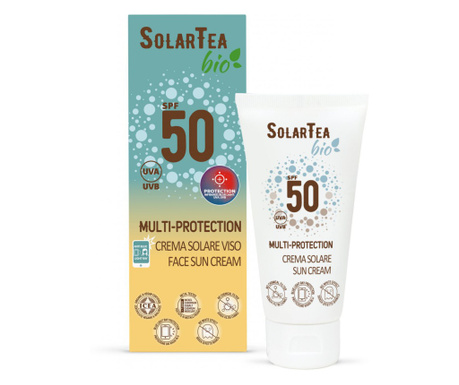 Crema de Fata Multi-protectie SPF 50 SOLAR TEA