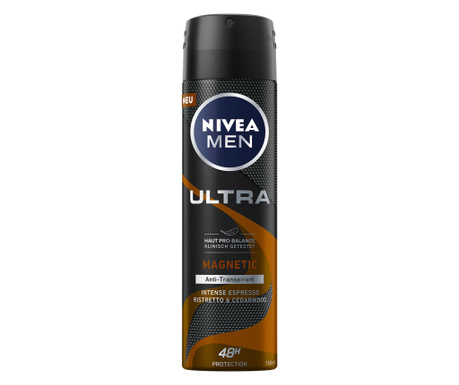 Deodorant Nivea Men Ultra Magnetic, 150ml