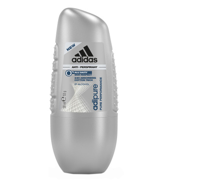 Deodorant roll-on anti-perspirant Adidas Adipure M, 50 ml