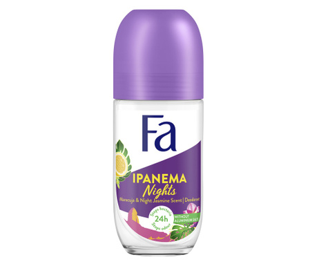 Deodorant Roll-On Fa Ipanema Nights, 50 ml
