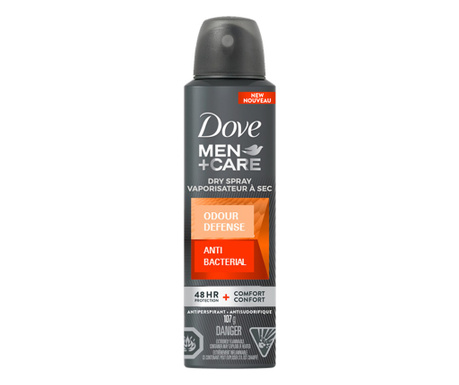 Deodorant spray Dove Men +Care Odour Defense, 150 ml