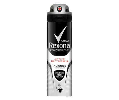 Deodorant spray Rexona Men Active Protection + Invisible, 150 ml