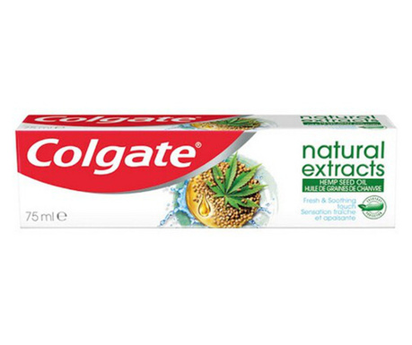 Pasta de dinti Colgate Natural Extracts Hemp Seed oil 75ml