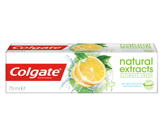 Pasta de dinti Colgate Natural Extracts Lemon, 75 ml