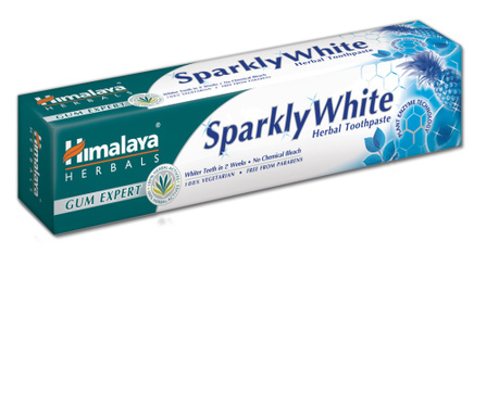 Pasta de dinti Himalaya Sparkly White, 75 ml