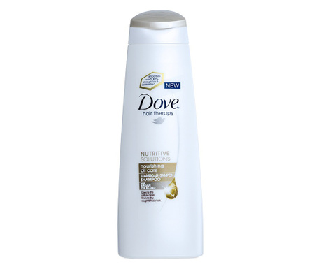 Sampon Dove Nourishing Oil Care pentru par uscat, 250 ml