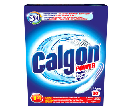 Pudra anticalcar Calgon 3 in 1 Power, 1 kg