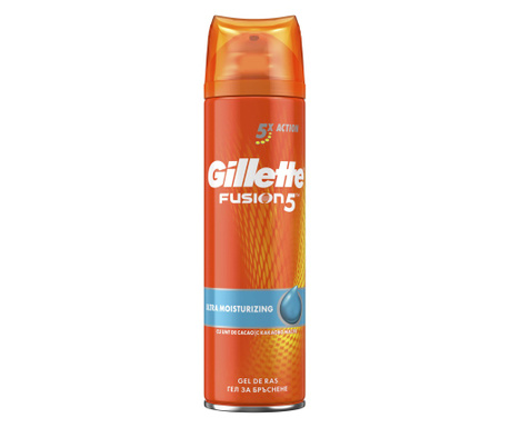 Gel de ras Gillette Fusion Ultra Moisturizing, 200 ml