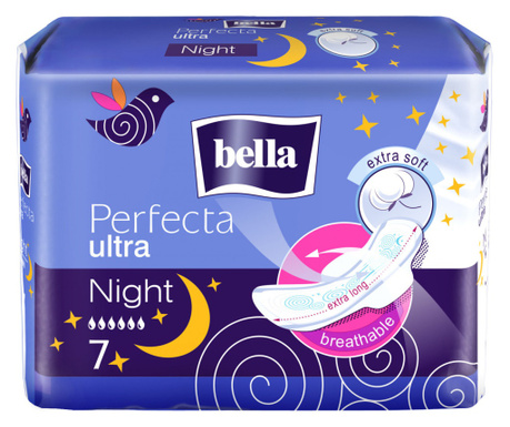 Absorbante menstruatie BELLA Perfecta Night 7 buc