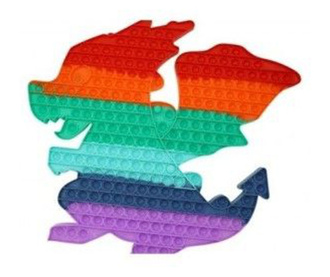 Антистрес сензорна играчка за деца, Pop It Now, Giant Dragon, Multicolor