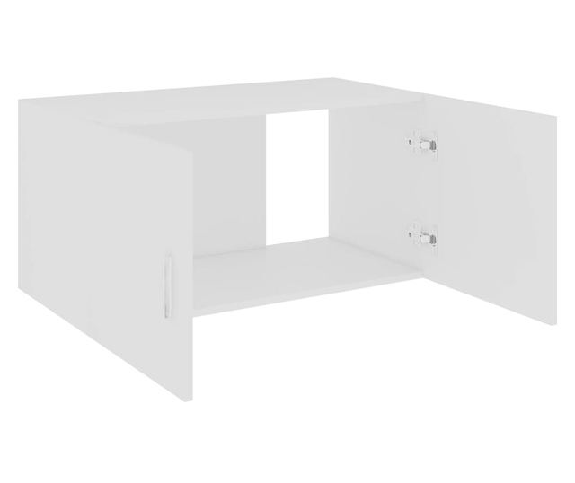 fehér falra szerelhető forgácslap szekrény 80 x 39 x 40 cm