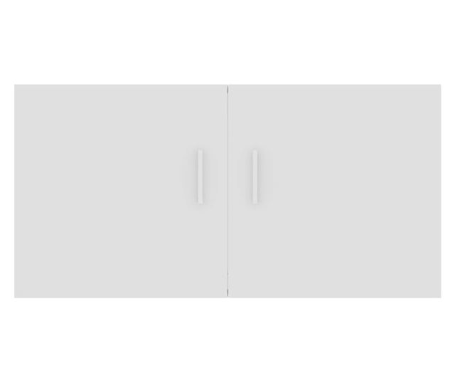 fehér falra szerelhető forgácslap szekrény 80 x 39 x 40 cm