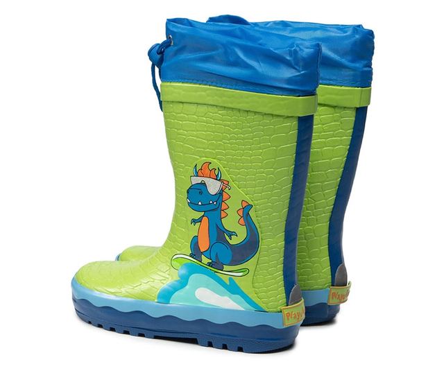 Cizme de cauciuc pentru copii, Playshoes, Dino, 26