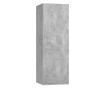 Komoda za TV, siva beton, 30,5x30x90 cm, PAL
