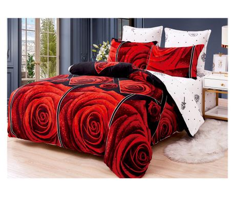 Lenjerie de pat 2 persoane, cocolino, 6 piese, 220 x 230 cm, SPC245