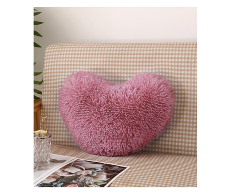 Cocolino Super Fluffy dekoratív párna, rózsaszín, IPJ-02
