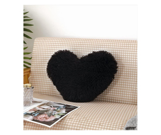 Cocolino Super Fluffy dekoratív párna, fekete, IPJ-05