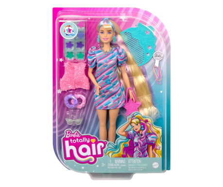 Barbie Totally Hair Papusa Barbie Blonda