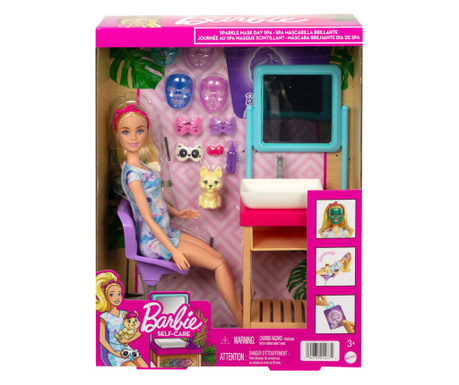 Barbie La Salonul De Cosmetica