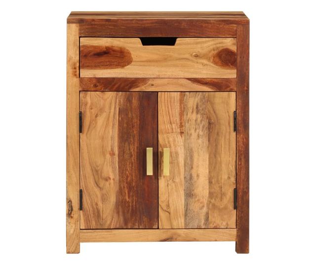 Služavka, 58,5x35x75,5 cm, masivno drvo akacije