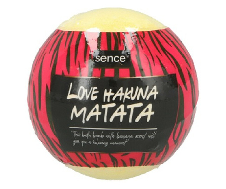 Bila de baie efervescenta, Love Hakuna Matata, 120 g
