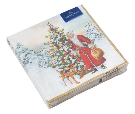 Servetele de masa Winter specials S santa w fir tree, Villeroy&Boch-402614
