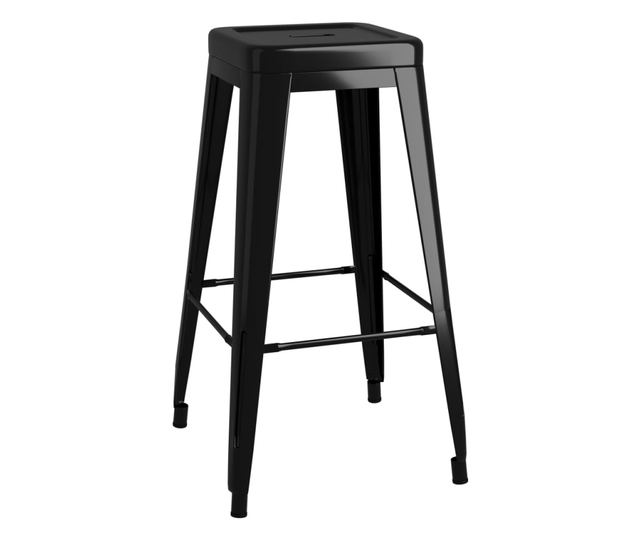 Set bar namještaja, 5 komada, crna