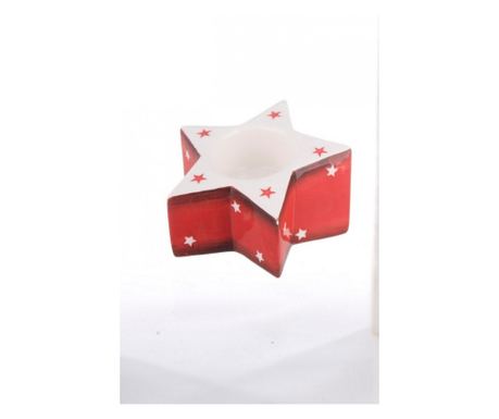 Set 2 božičnih svečnikov 9,2x8,9x6 cm