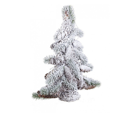 Коледна елха изкуствен сняг 40х12х51 см