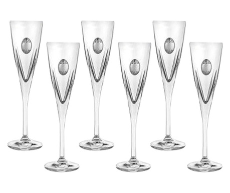 Чаши за шампанско Fusion 6 броя