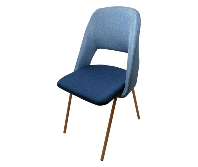 Set 2 scaune bucatarie/dining Freddie albastru