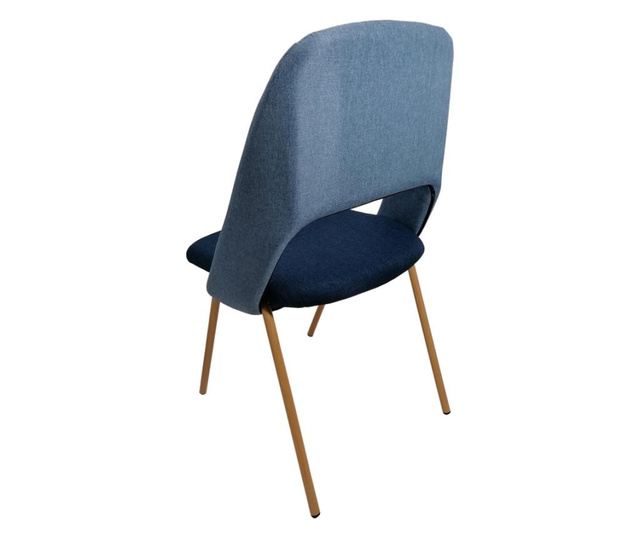 Set 2 scaune bucatarie/dining Freddie albastru